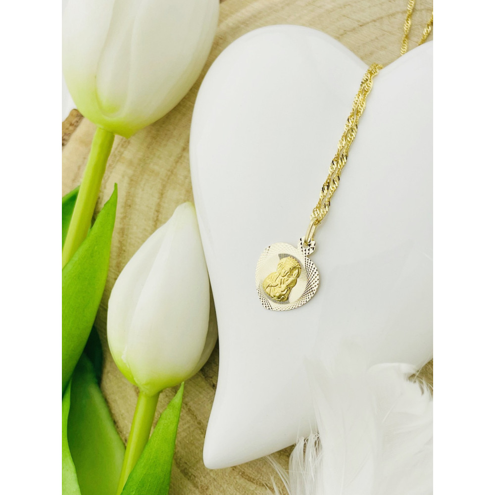 copy of Złoty Medalik Zawieszka Pan Jezus