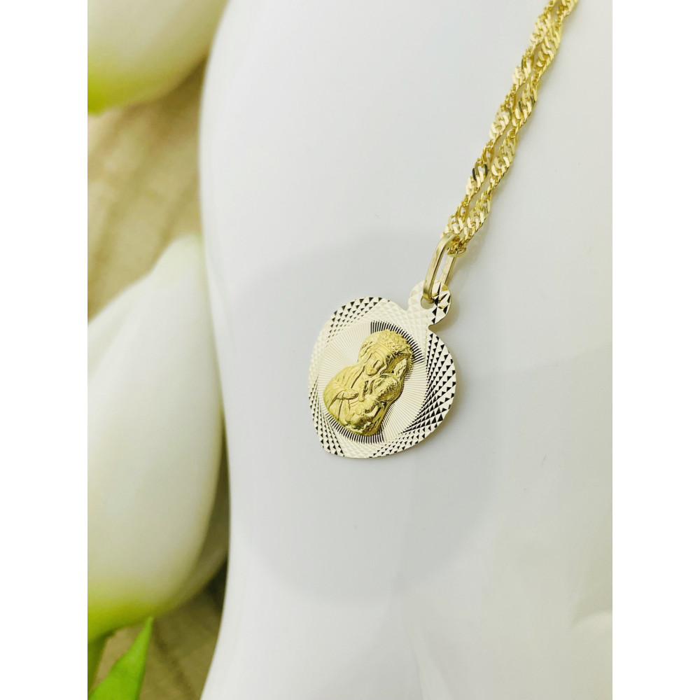 copy of Złoty Medalik Zawieszka Pan Jezus