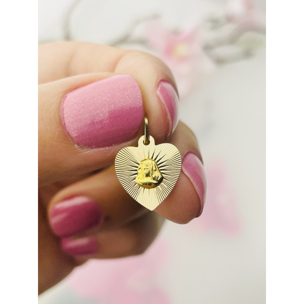 copy of Złoty Medalik Zawieszka Pan Jezus