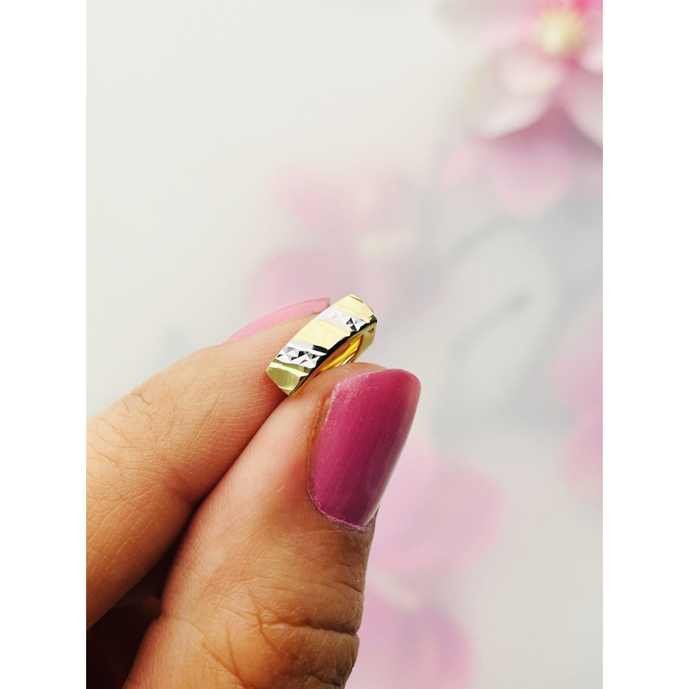 copy of Złote kolczyki wiszące patyczki