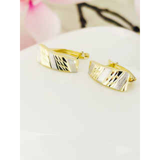 Ohrringe Ohrhänger Ohrstecker Ohrschmuck Gelbgold Paar 585er 14KT