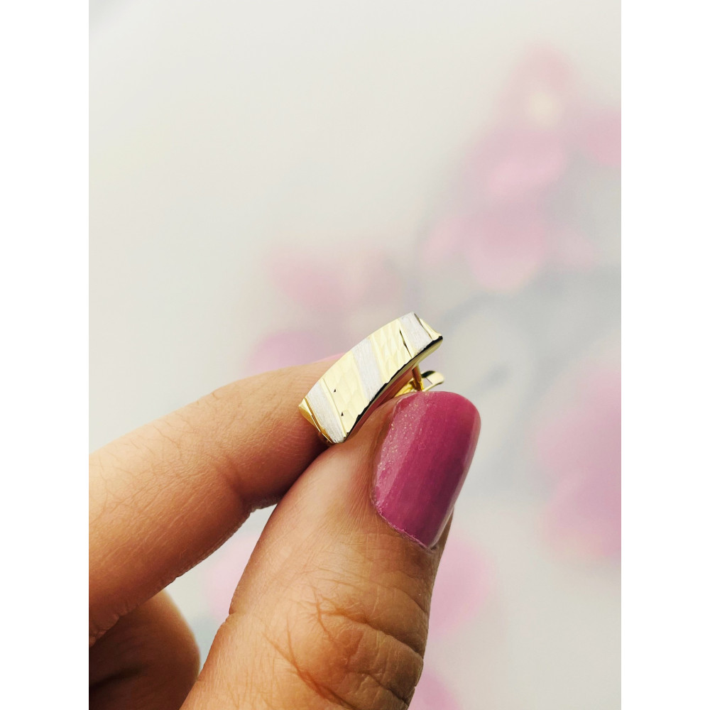 Ohrringe Ohrhänger Ohrstecker Ohrschmuck Gelbgold Paar 585er 14KT