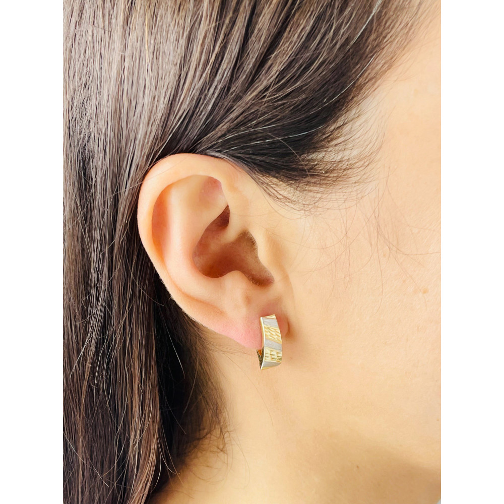 Ohrringe Ohrhänger Ohrstecker Ohrschmuck Gelbgold Paar 585er 14KT