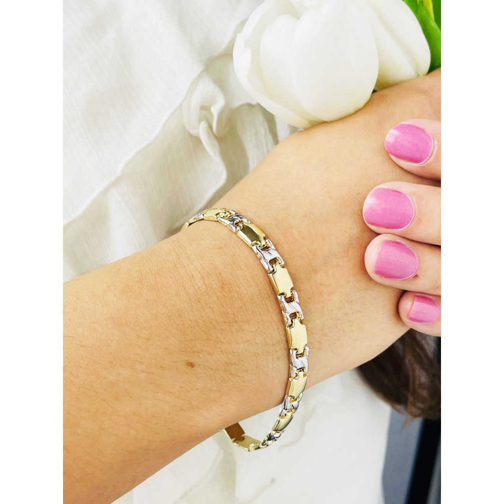 Damen Goldarmband Armband Armkette Gelbgold 585er 14KT