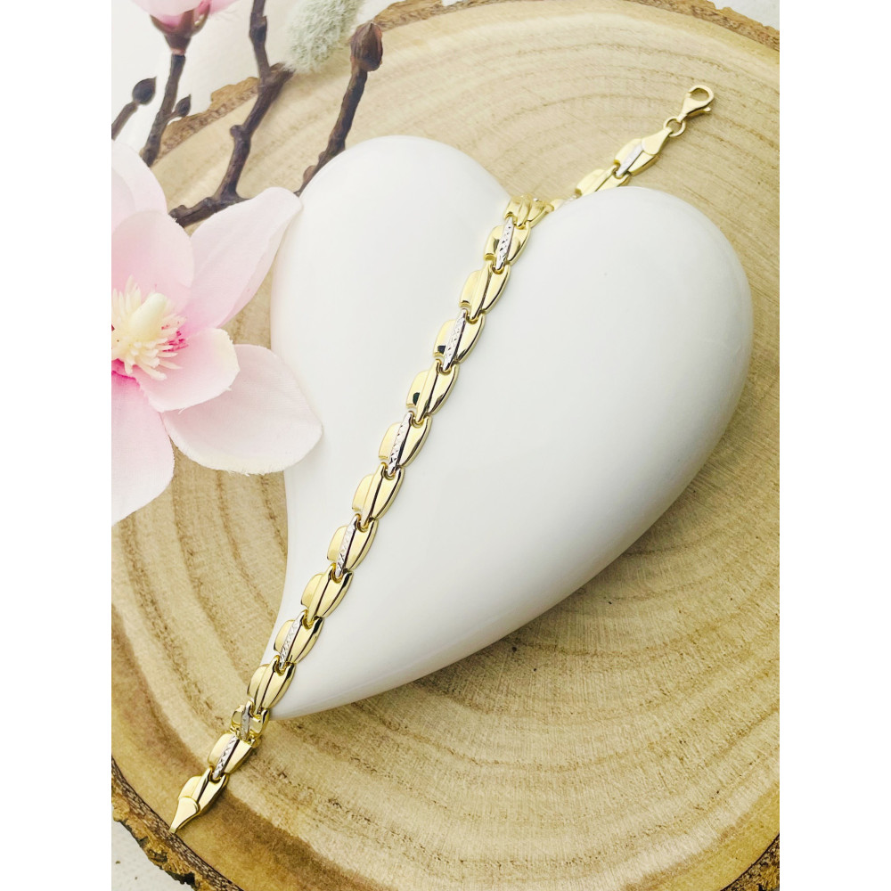 Damen Goldarmband Armband Armkette Gelbgold 585er 14KT