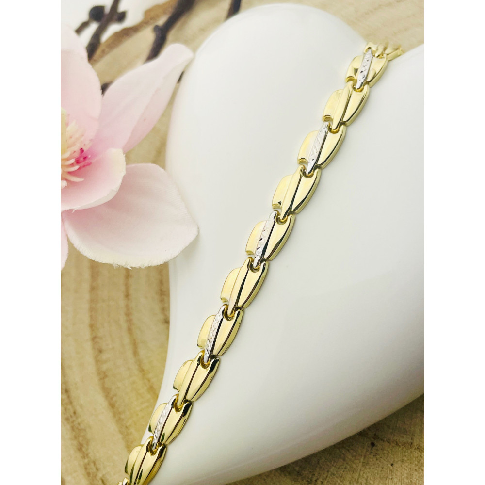 Damen Goldarmband Armband Armkette Gelbgold 585er 14KT