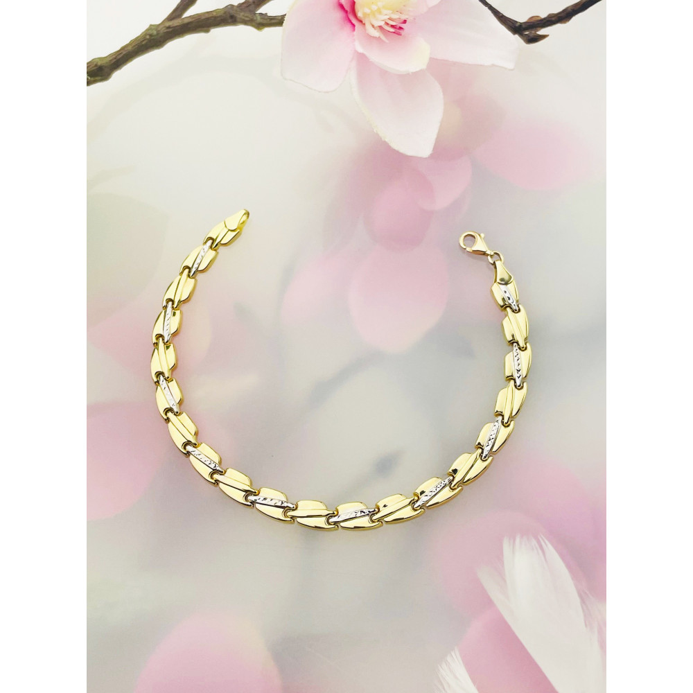 Damen Goldarmband Armband Armkette Gelbgold 585er 14KT