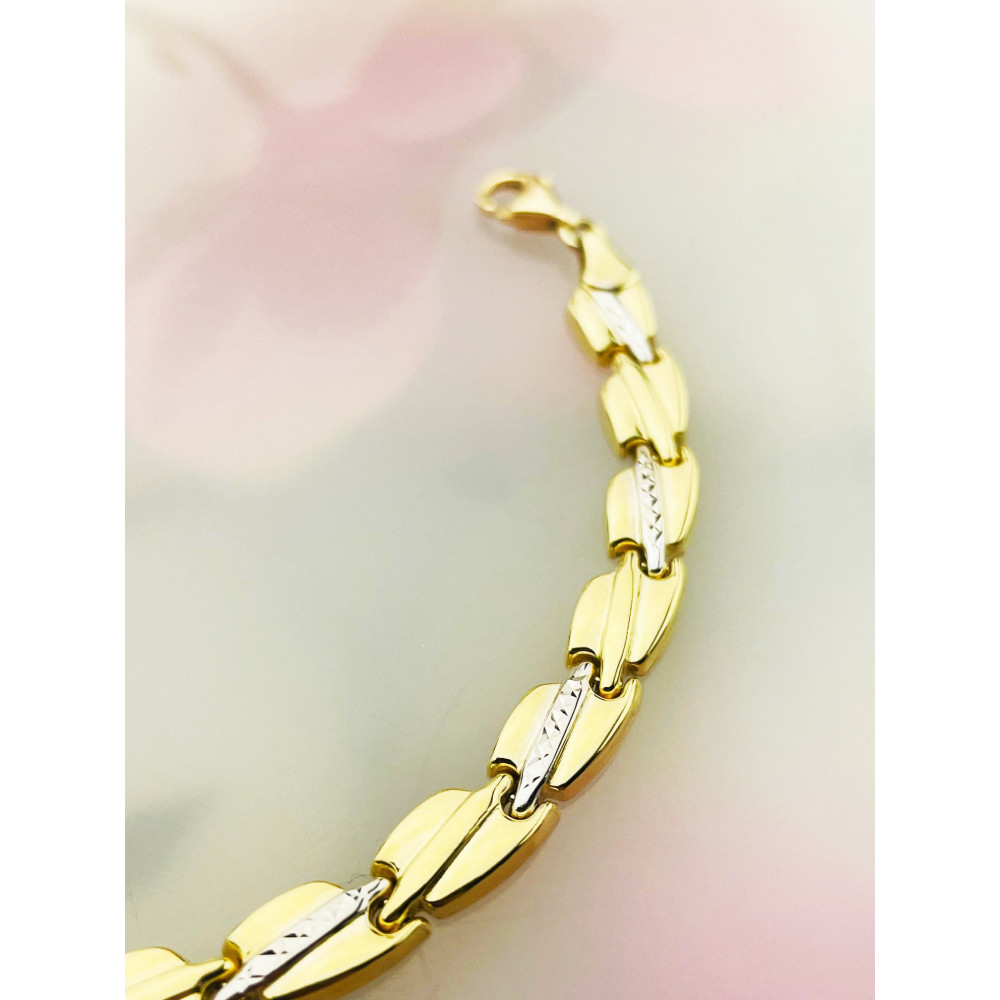 Damen Goldarmband Armband Armkette Gelbgold 585er 14KT