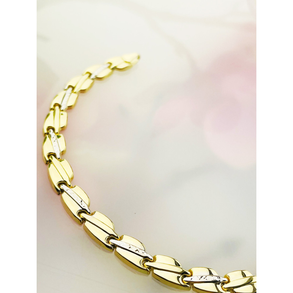 Damen Goldarmband Armband Armkette Gelbgold 585er 14KT