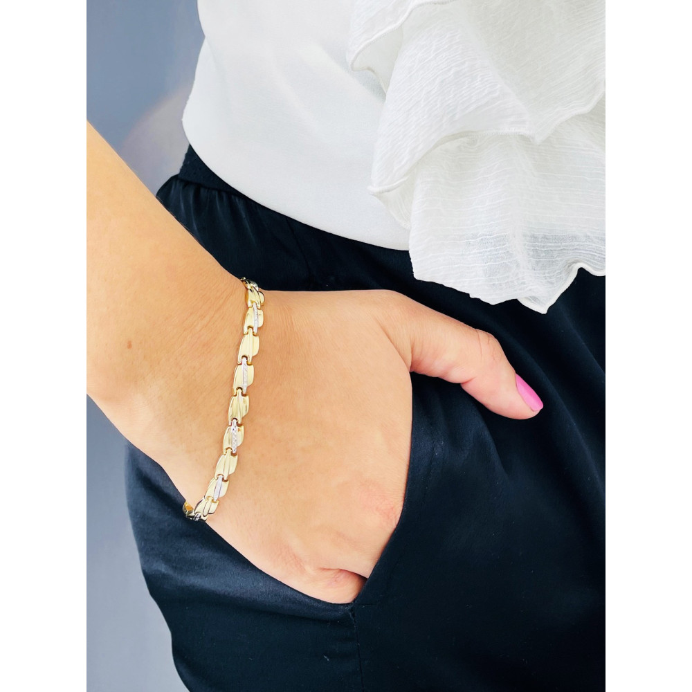 Damen Goldarmband Armband Armkette Gelbgold 585er 14KT