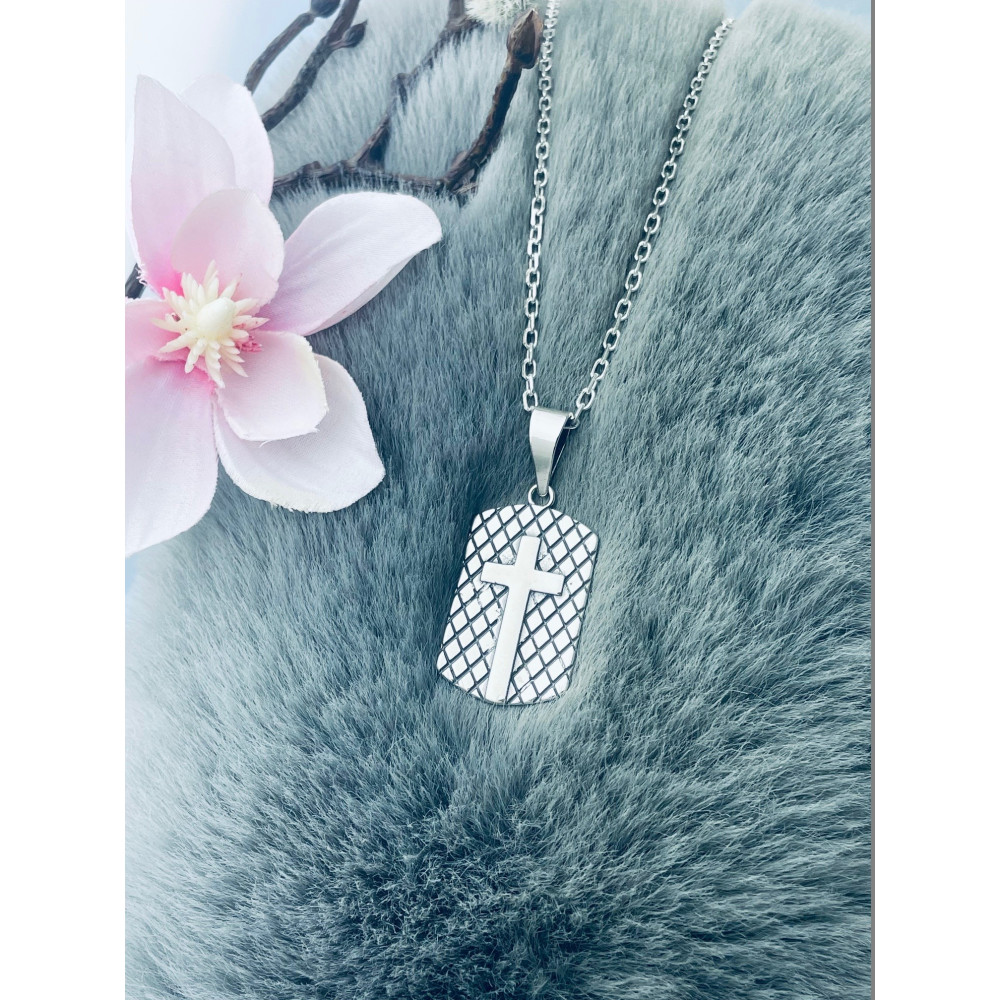 Silber Anhänger Kreuz  Erstkommunion 925er