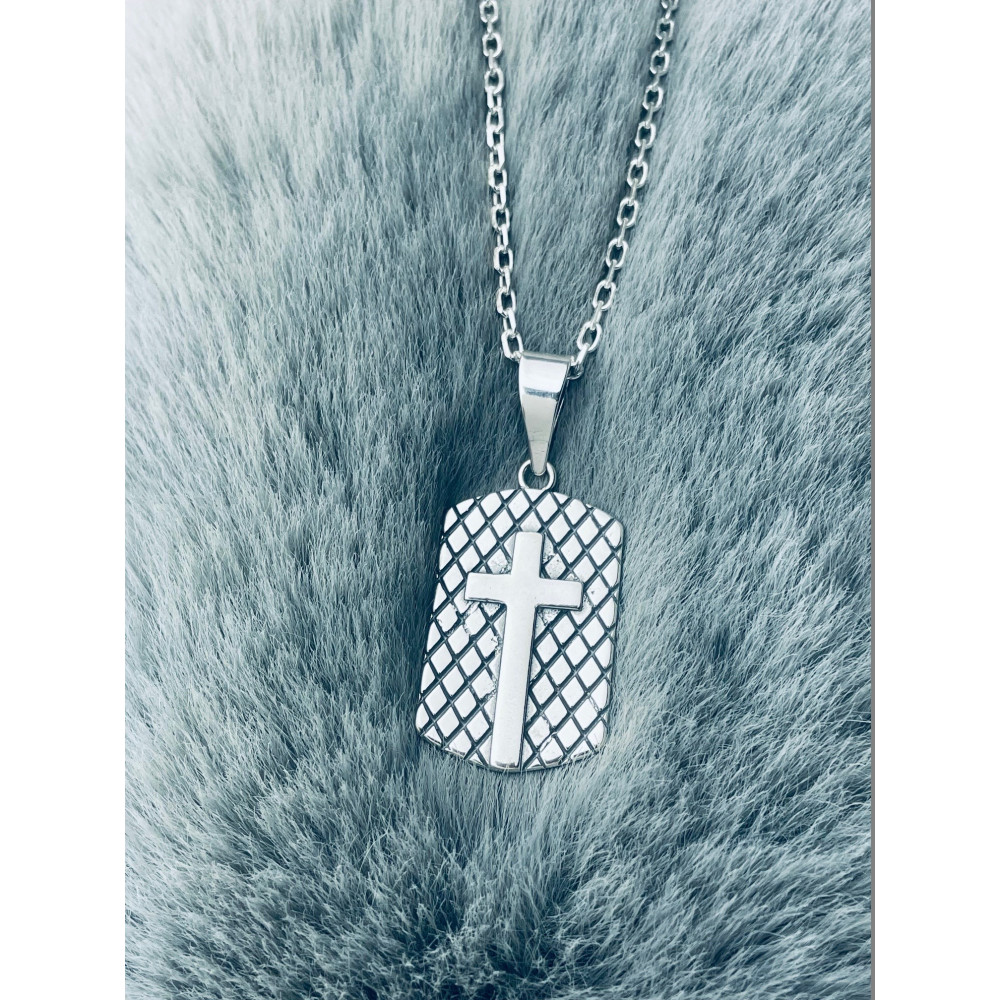 Silber Anhänger Kreuz  Erstkommunion 925er