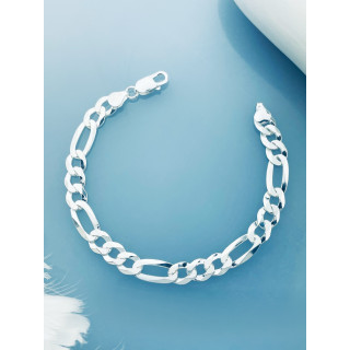 Silber 925 Figarokette Armband