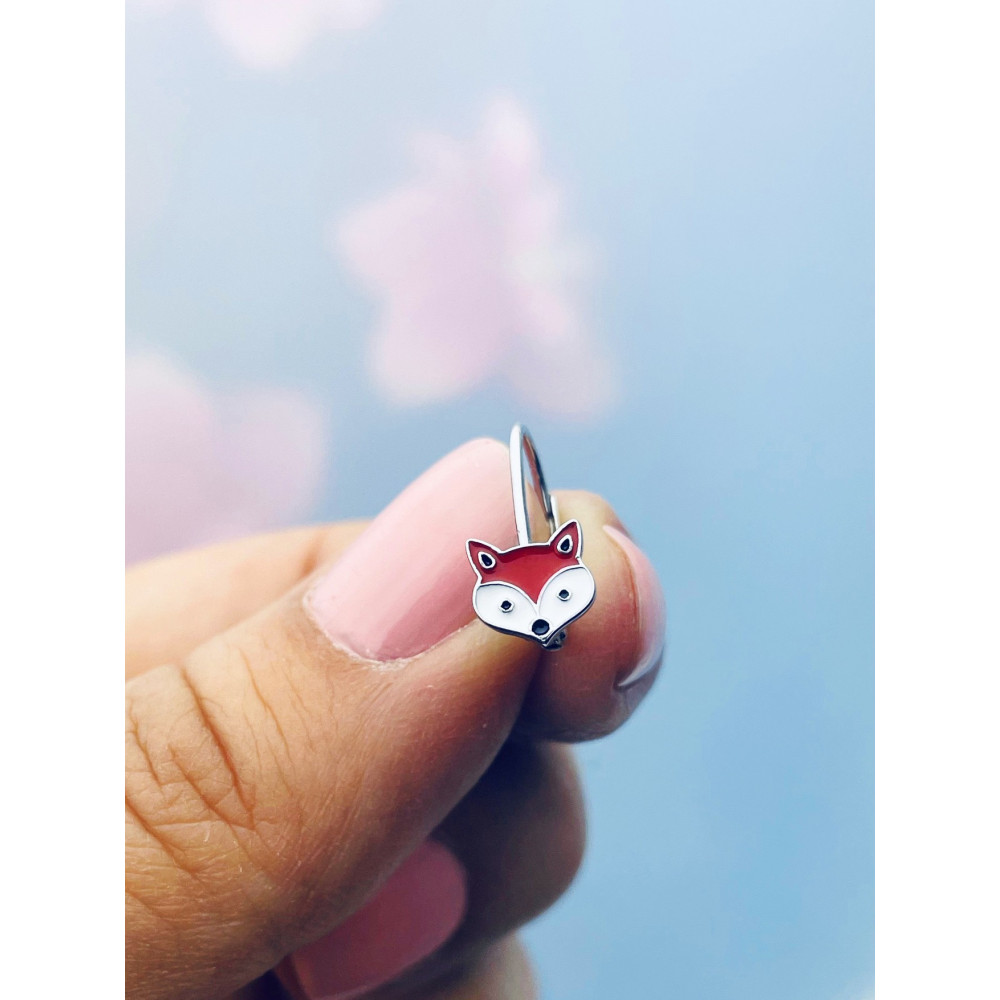 copy of Złote kolczyki przecinki z cyrkoniami