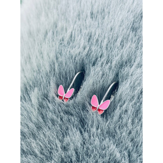 copy of Złote kolczyki przecinki z cyrkoniami