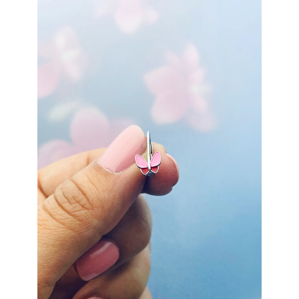 copy of Złote kolczyki przecinki z cyrkoniami