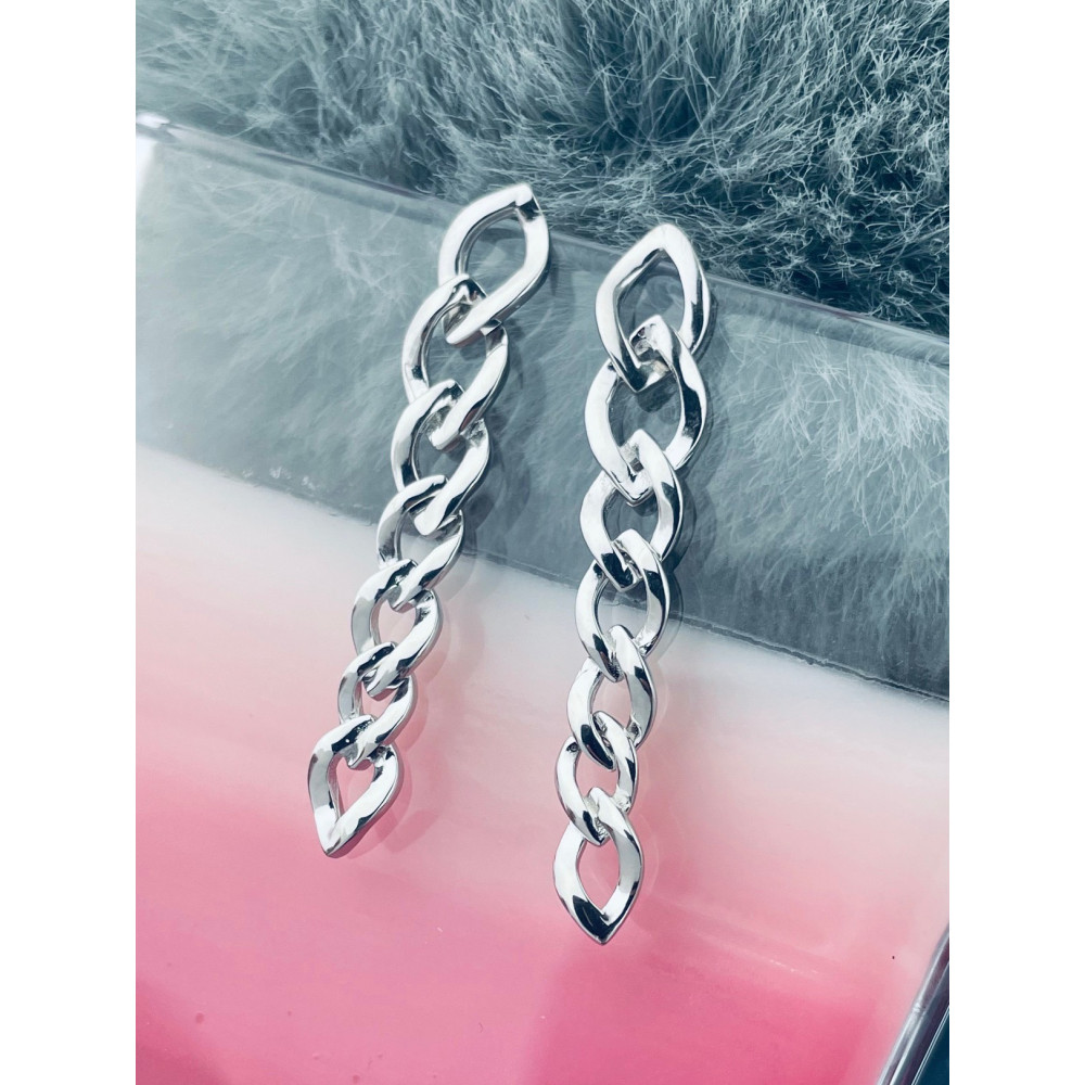 Kette 925 Silber Ohrringe