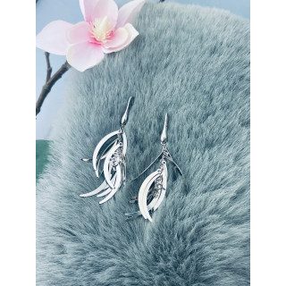 Tropenohrringe 925 Silber Ohrringe