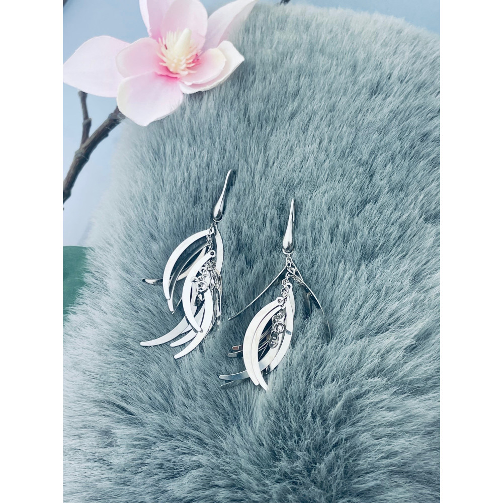 Tropenohrringe 925 Silber Ohrringe