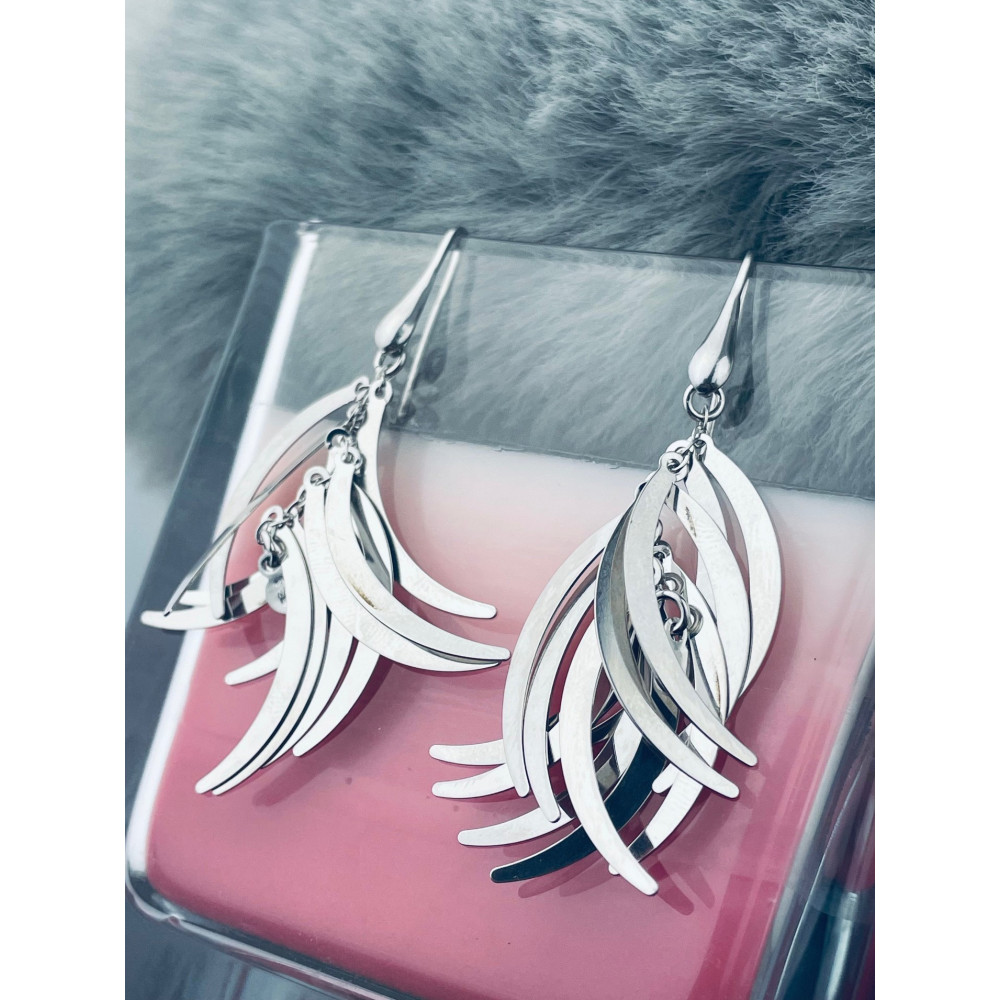 Tropenohrringe 925 Silber Ohrringe