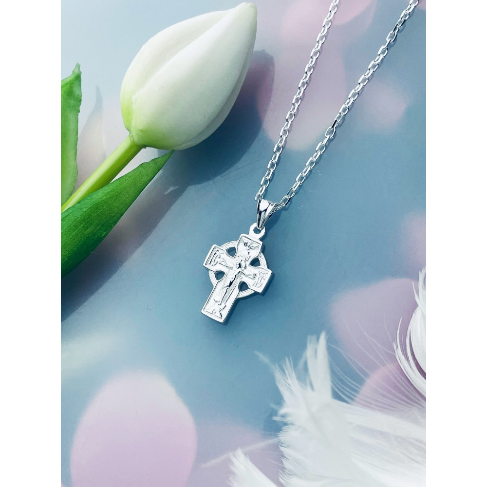 copy of Złoty wisiorek zawieszka rozeta ażurowa