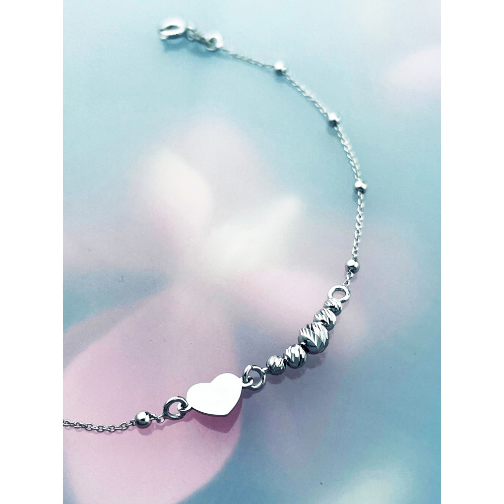 Herz Armband 925 Silber Damen Kinder