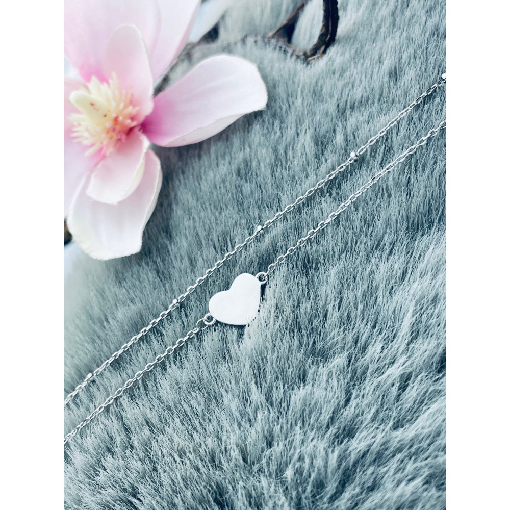 Herz Infinity Armband 925 Silber Damen Kinder