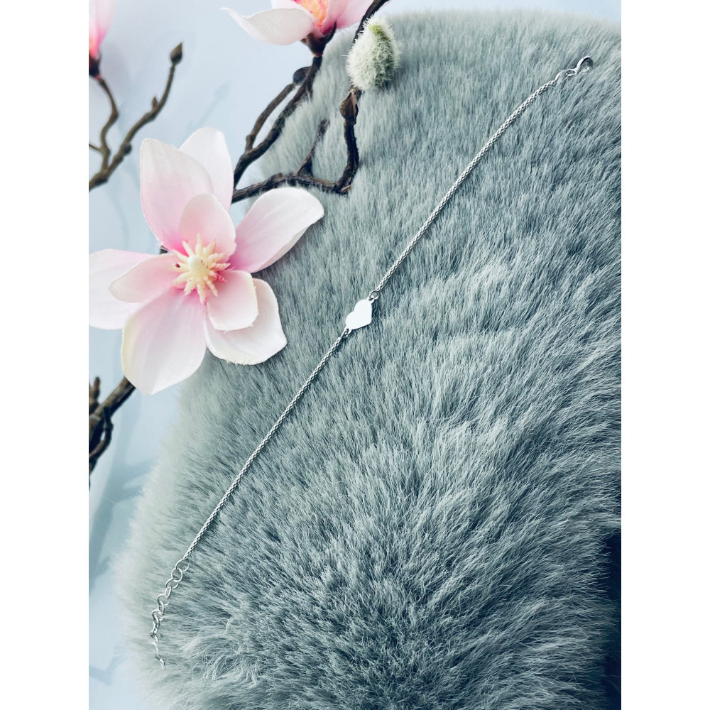 Herz Armband 925 Silber Damen Kinder