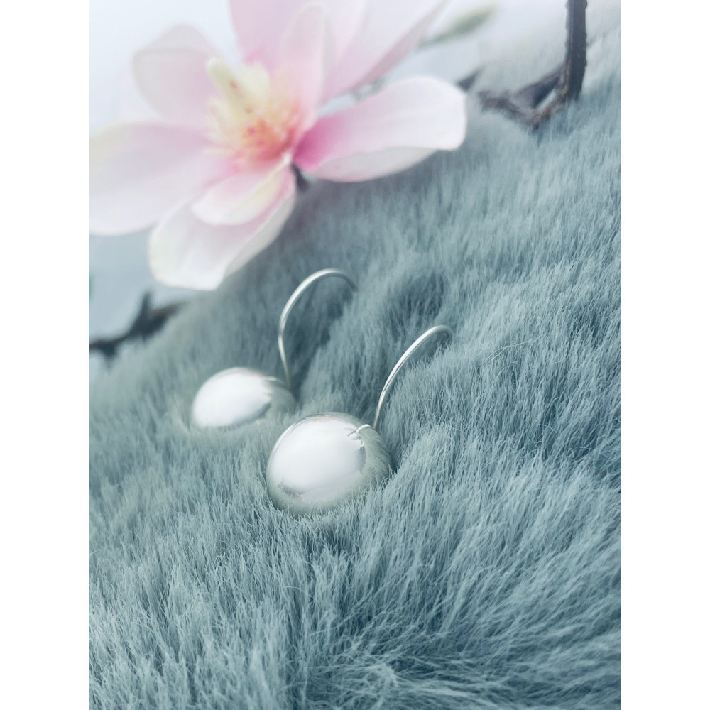 Kugel 925 Silber Ohrringe Damen