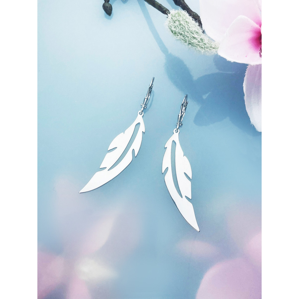 copy of Złote kolczyki przecinki z cyrkoniami