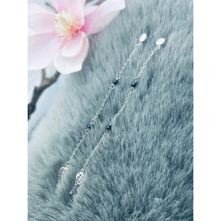 copy of Złote kolczyki przecinki z cyrkoniami