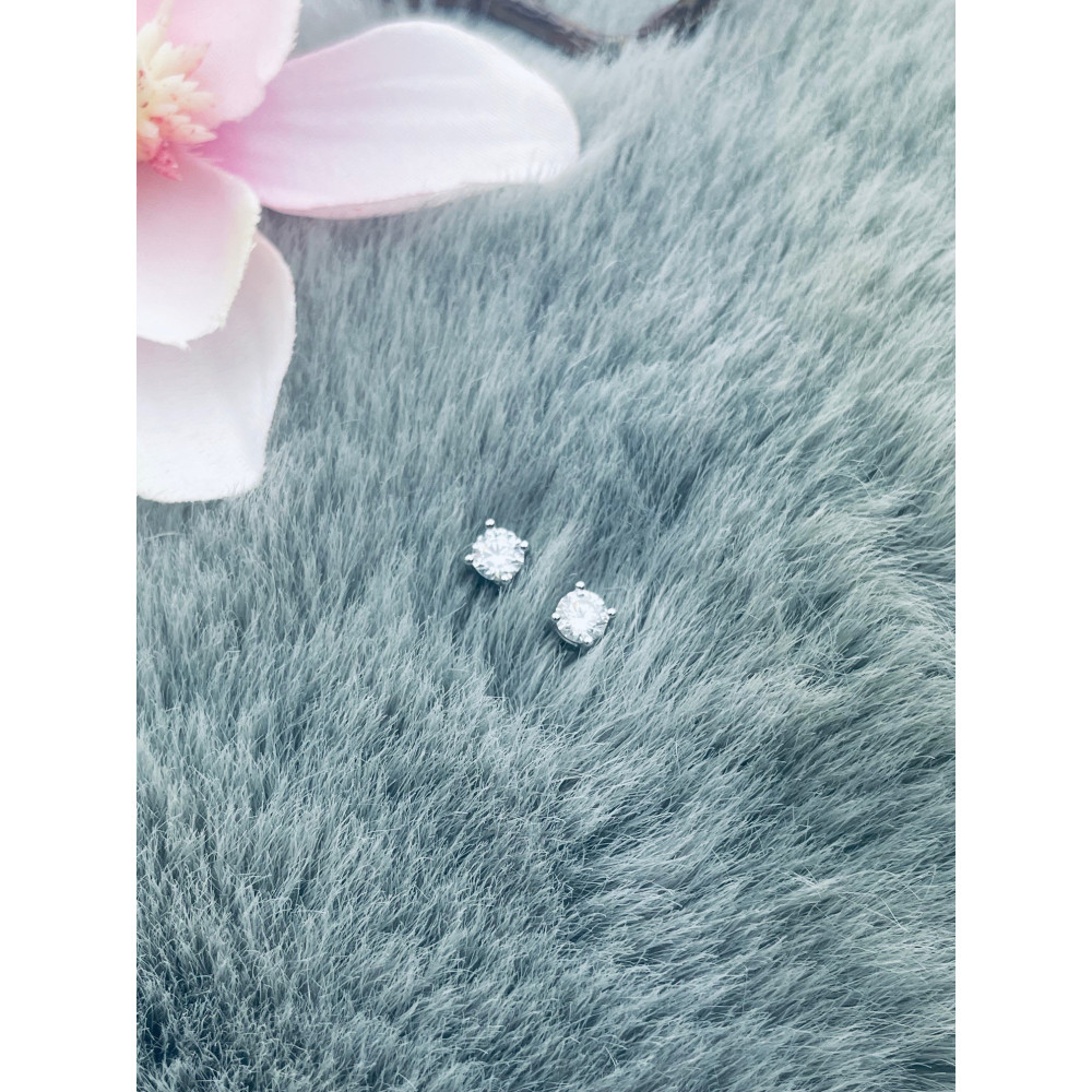 925 Silber Ohrringe mit Zirkonia