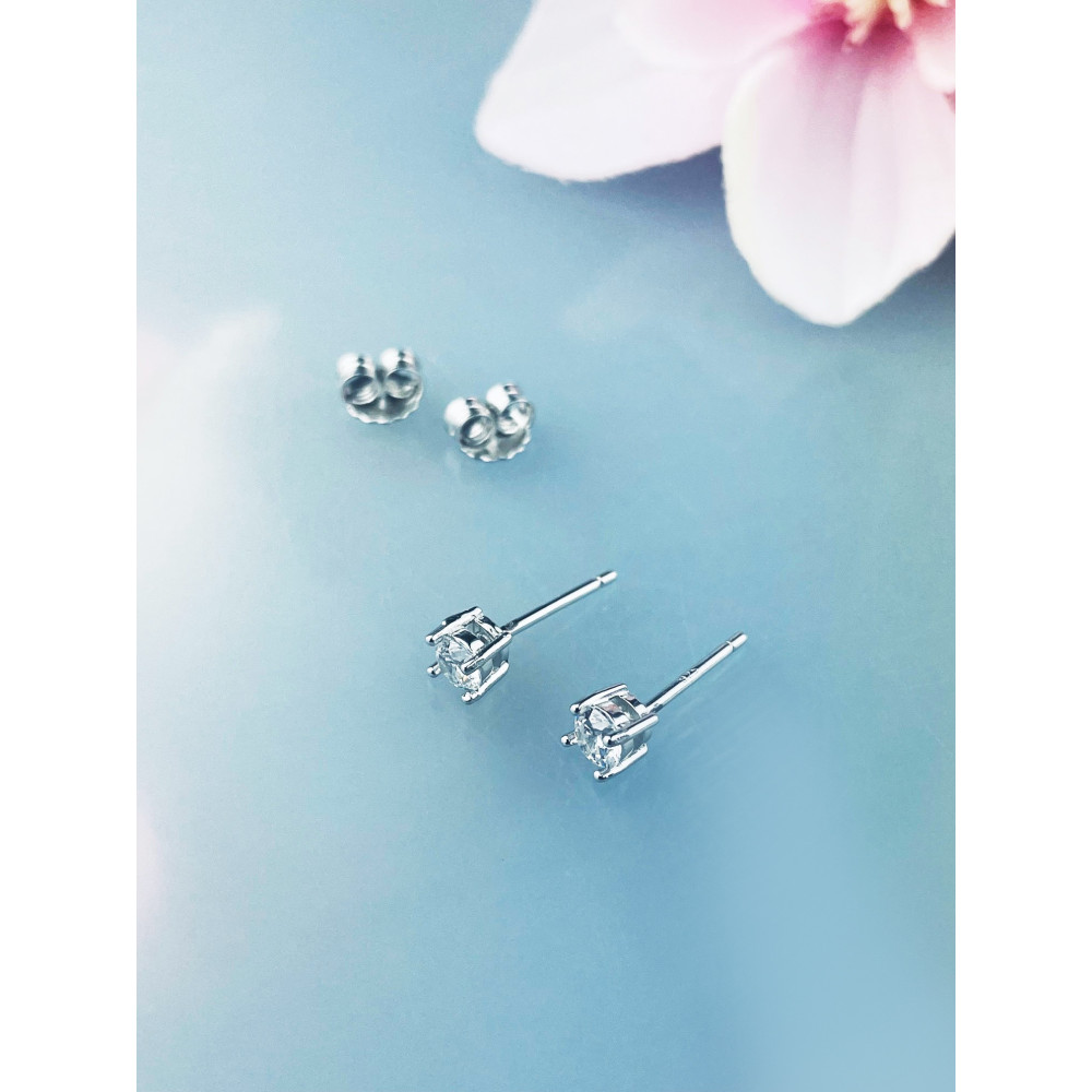 925 Silber Ohrringe mit Zirkonia