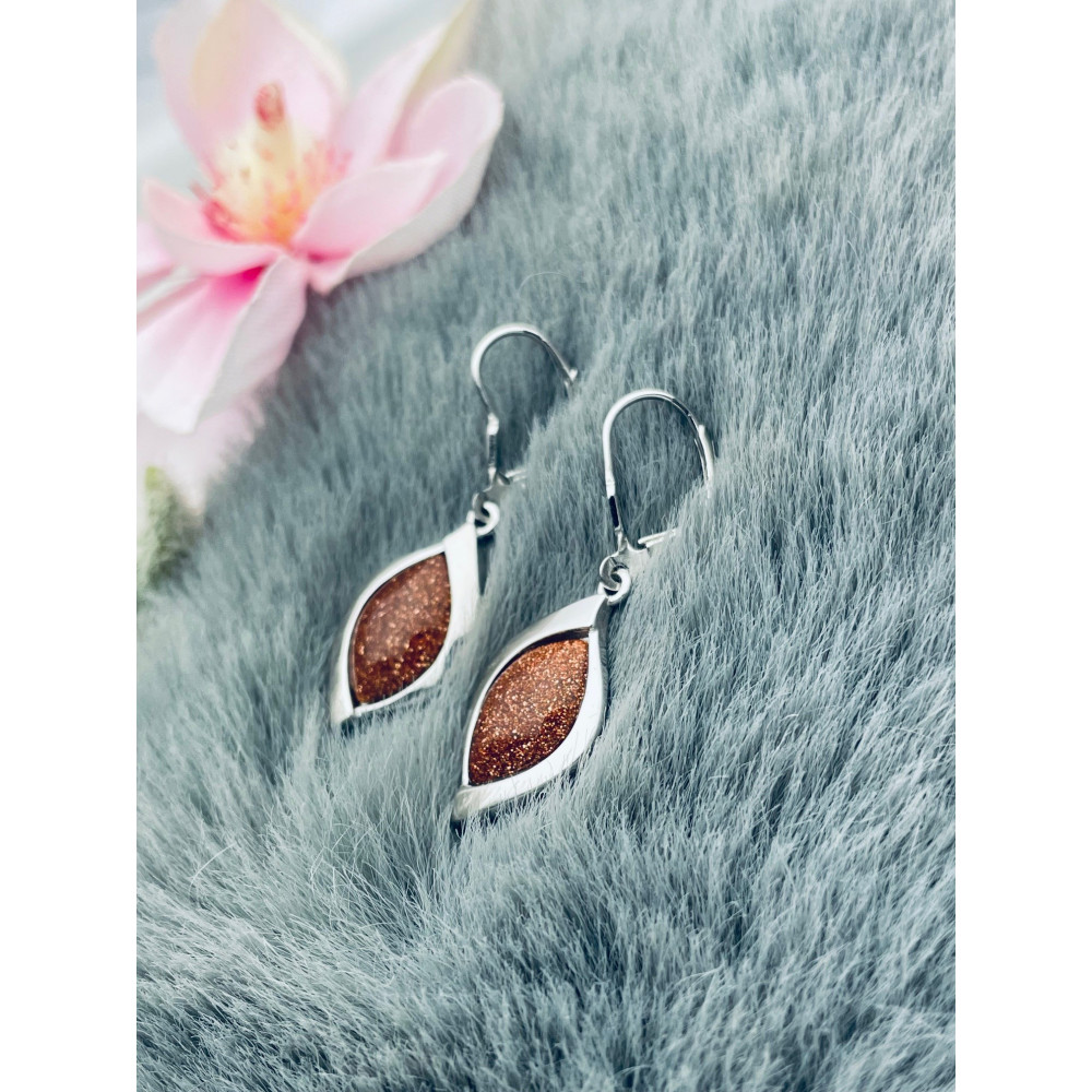 copy of Złote kolczyki przecinki z cyrkoniami