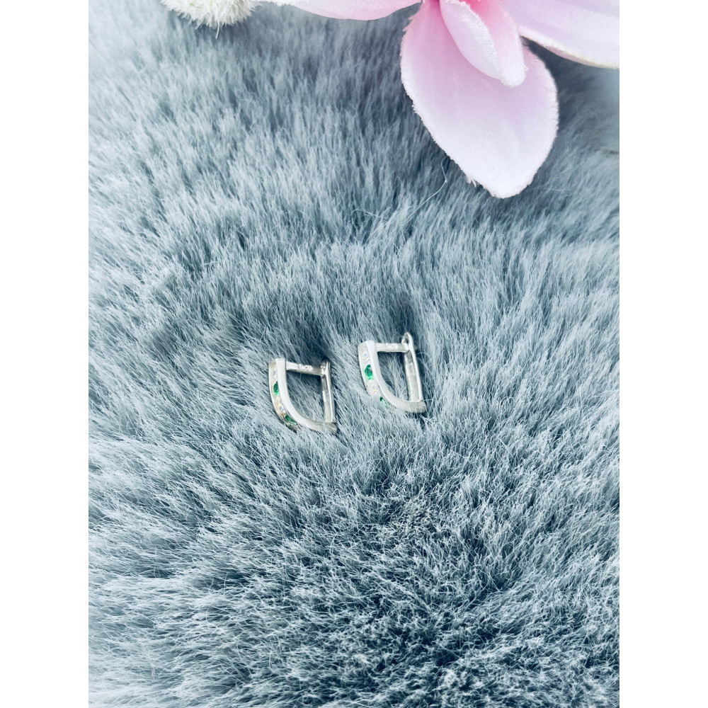 925 Silber Ohrringe mit Zirkonia