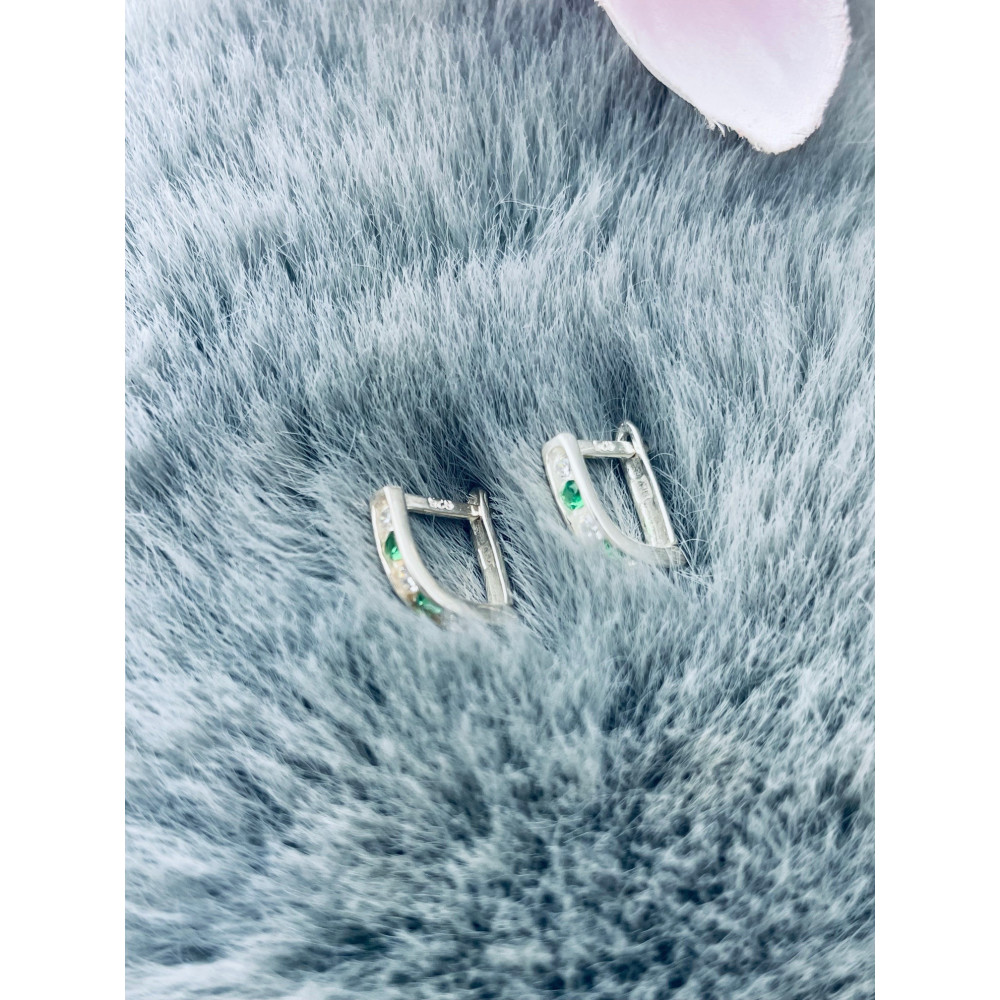 925 Silber Ohrringe mit Zirkonia