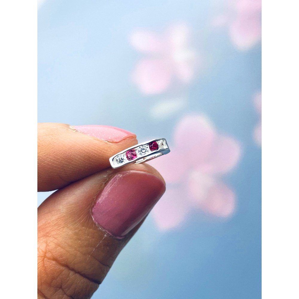 925 Silber Ohrringe mit Zirkonia