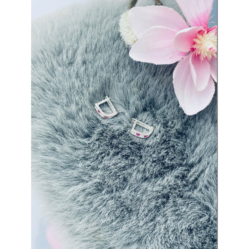 925 Silber Ohrringe mit Zirkonia