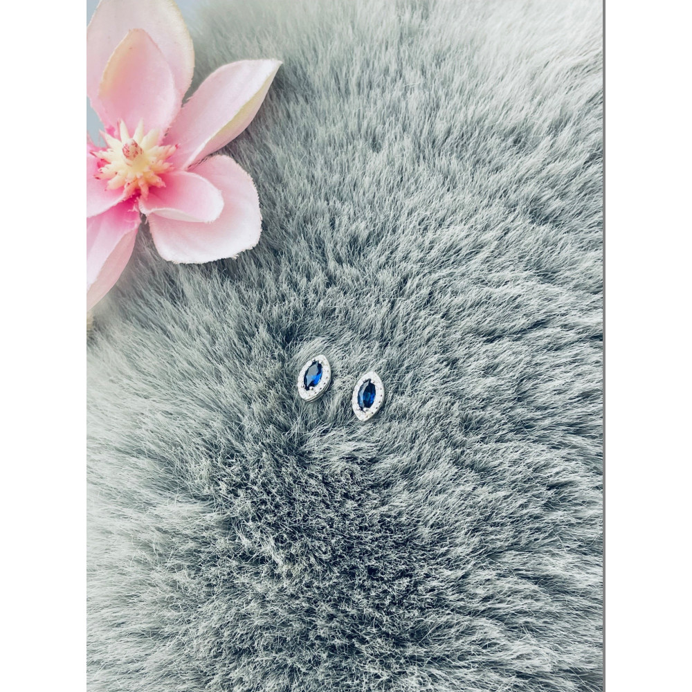 Träne 925 Silber Ohrringe mit Zirkonia