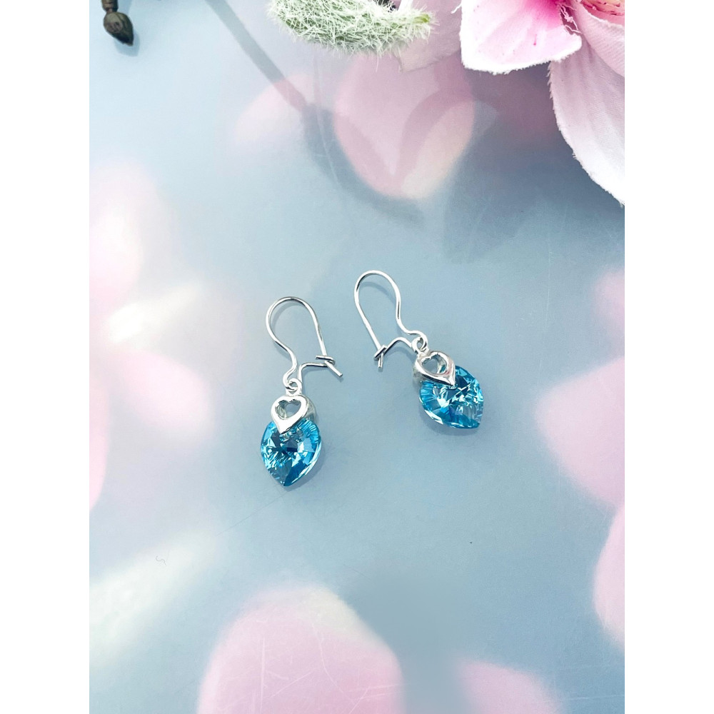 copy of Złote kolczyki przecinki z cyrkoniami