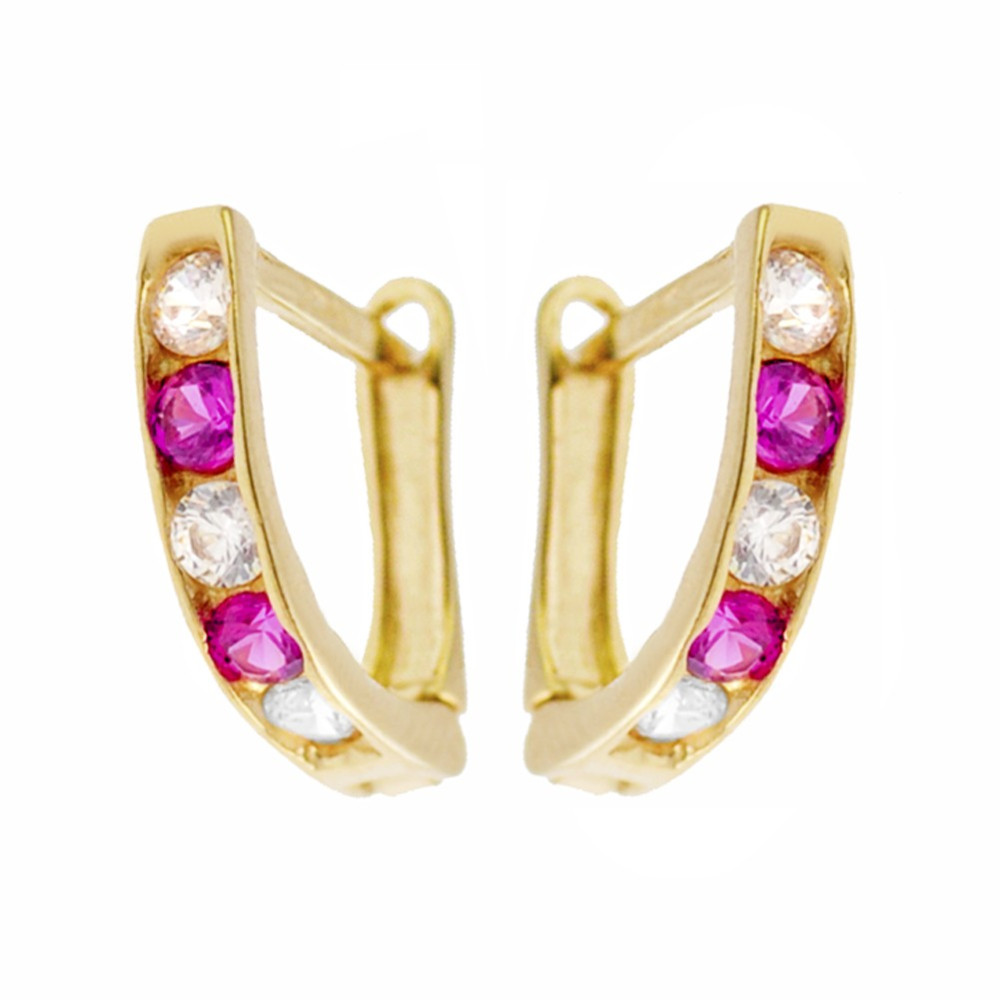 Gold Ohrringe Mit Zirkonia Ohrhänger Ohrstecker Ohrschmuck Gelbgold