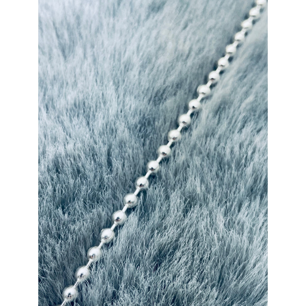 925 Silber Kugel Armband