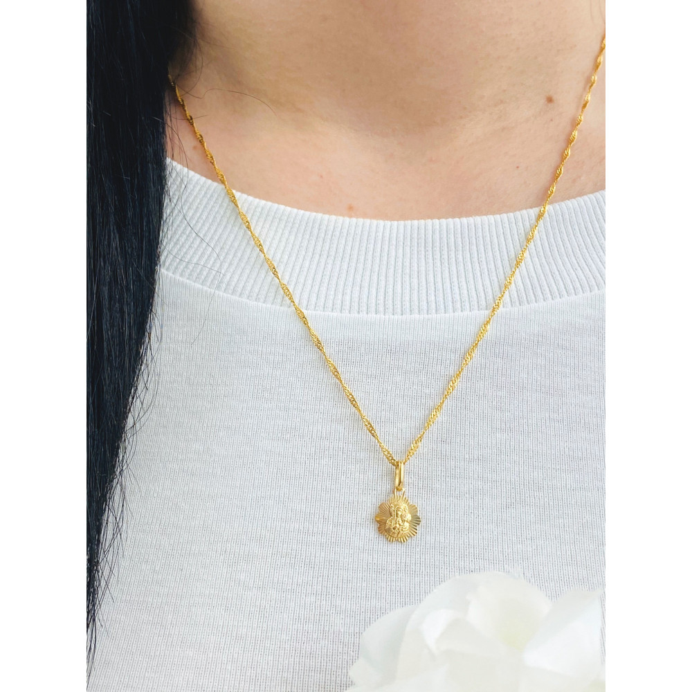 copy of Złoty Medalik Zawieszka Pan Jezus