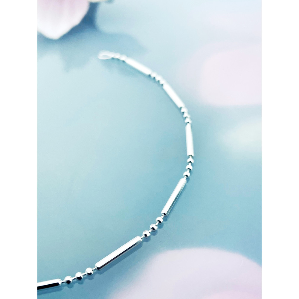 925 Silber Kugel Armband