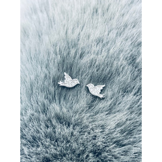 copy of Złote kolczyki przecinki z cyrkoniami