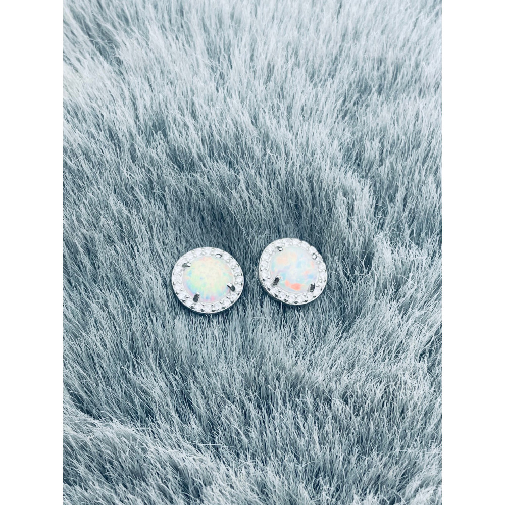 copy of Złote kolczyki przecinki z cyrkoniami