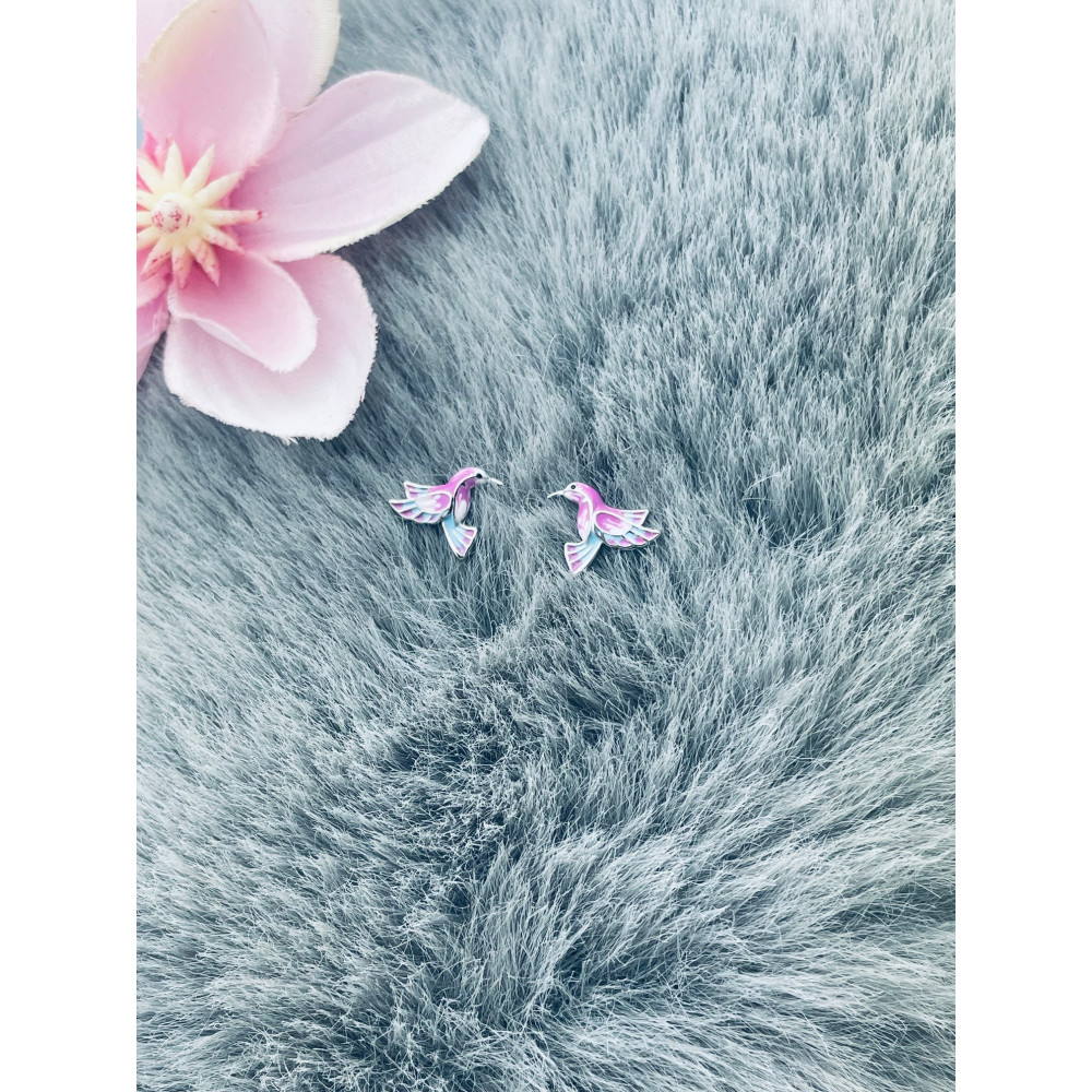 copy of Złote kolczyki przecinki z cyrkoniami