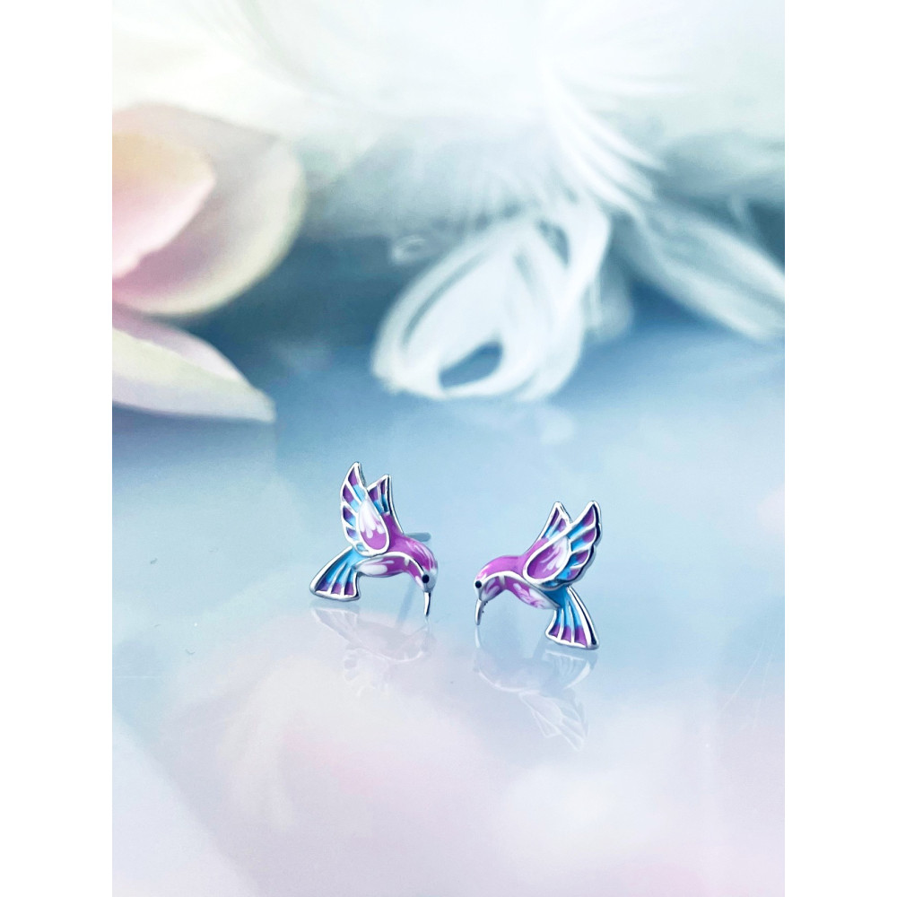 copy of Złote kolczyki przecinki z cyrkoniami