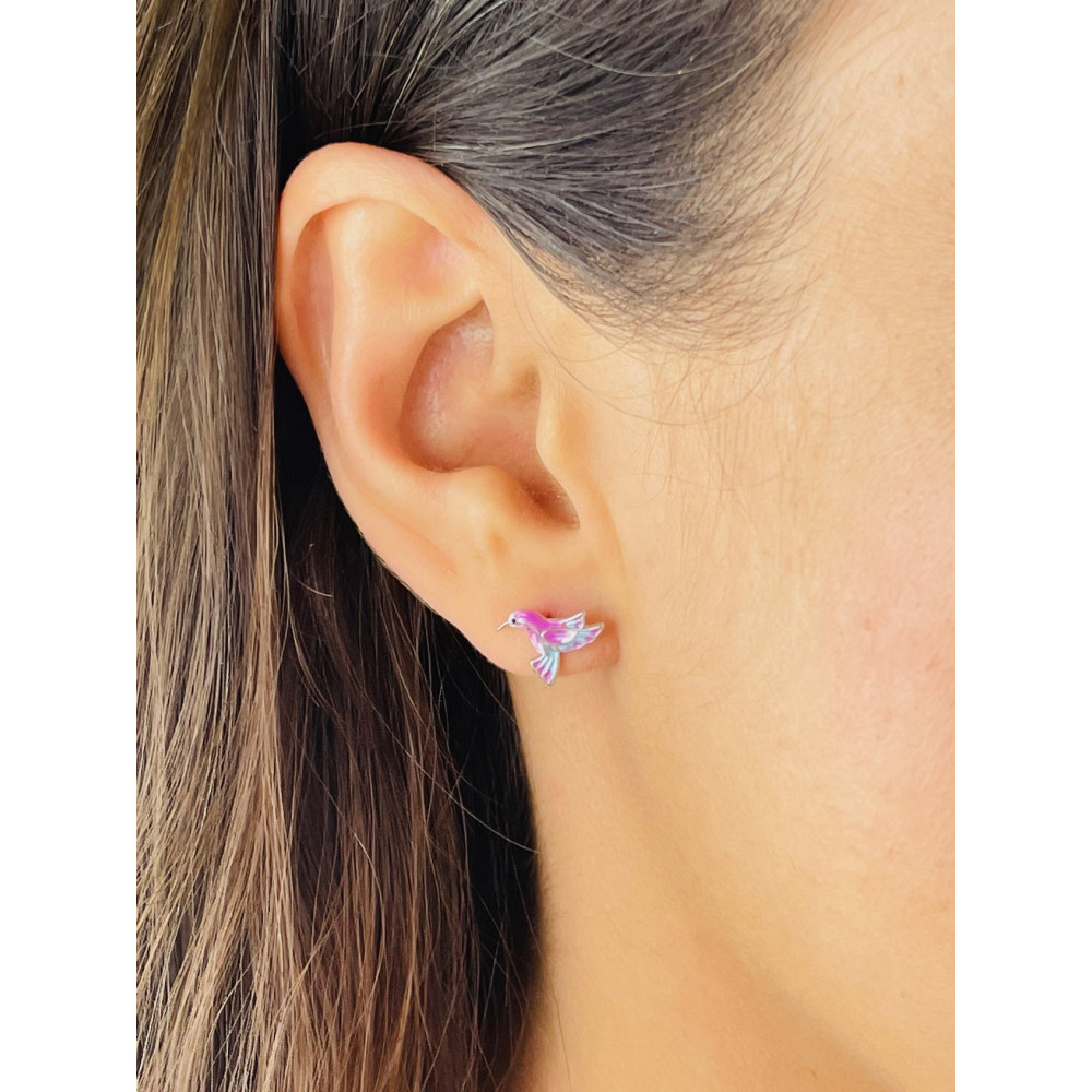 copy of Złote kolczyki przecinki z cyrkoniami