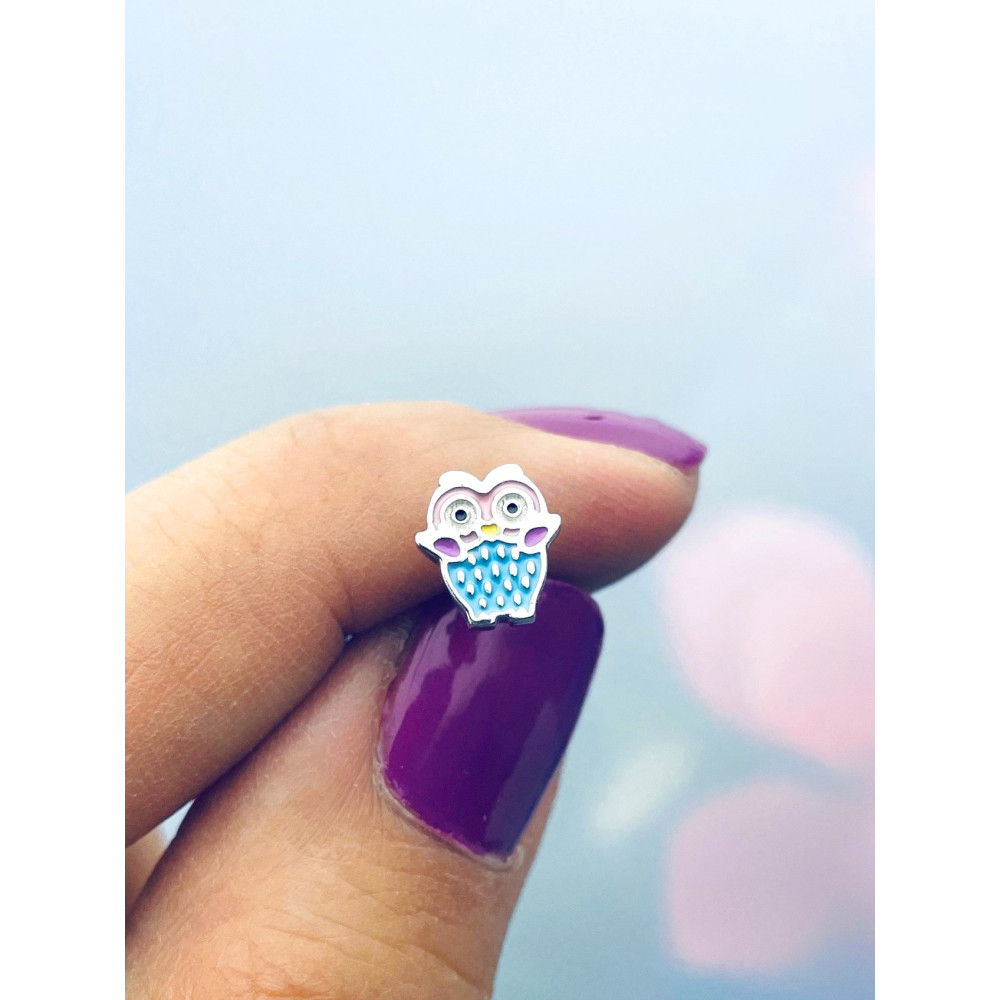 copy of Złote kolczyki przecinki z cyrkoniami